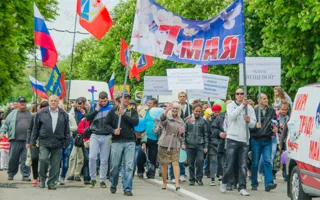 Первый российский Первомай в Севастополе