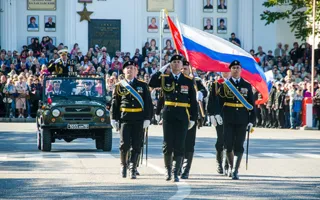 Генеральная репетиция парада 9 мая в Севастополе