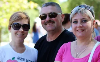 Празднование Дня семьи, любви и верности в Херсонесе