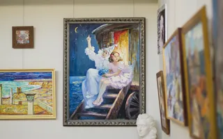 В Союзе художников открылась последняя выставка уходящего года