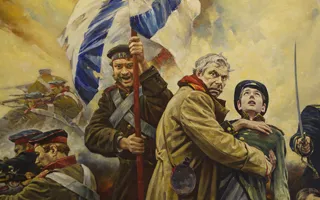 Выставка Василия Нестеренко «Мы — русские, с нами Бог!»