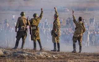 Крымский военно-исторический фестиваль завершился «Битвой эпох»