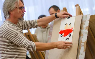 Севастопольские художники устроили импровизацию