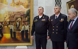 Открылась выставка одной картины — монументального полотна «Единение»