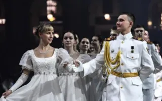 Школьники из Крыма побывали на Кремлёвском кадетском балу (фото)