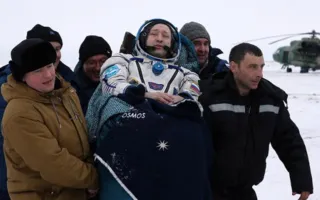 Севастополец Шкаплеров проводил коллег с МКС на Землю (фото)