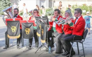 Оркестр Symphonic Brass Wales из Уэльса выступил в Крыму