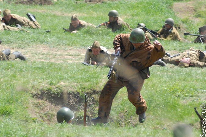 реконструкции Севастополь, реконструкция штурм Сапун-горы, реконструкторы Севастополь, исторические реконструкции Севастополь, праздники Севастополь, новости Севастополя