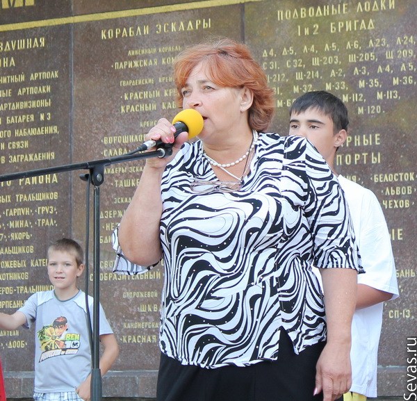 Председатель Русской общины Севастополя Татьяна Ермакова