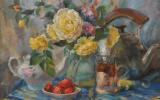 Светлана Агеева. «Чай с клубникой». 2012 г.