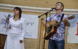 Участники фестиваля «Небо славян — 2013» Александр и Лилия Коняевы