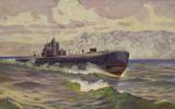 Пётр Коломойцев. «Подводная лодка «К-21». 5 июня 1942 года». 1968 г.