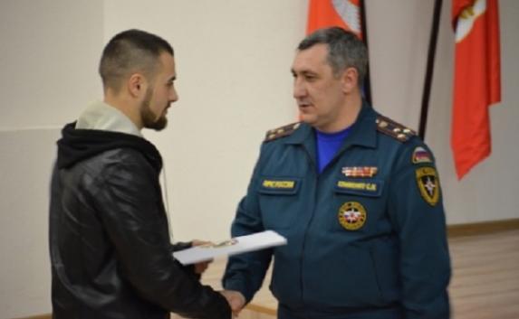 Севастополец получил награду фестиваля «Созвездие мужества» за предотвращение взрыва