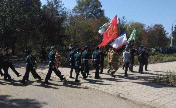 В Крыму перезахоронили останки солдат ВОВ