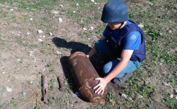 В Крыму уничтожили три бомбы времён ВОВ весом более 100 кг (фото)