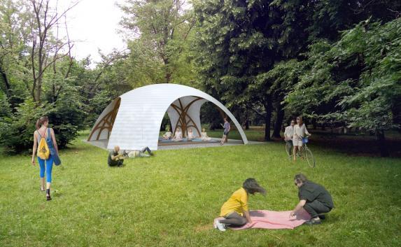 «Артпространство» создают в Гагаринском парке Симферополя (фото)