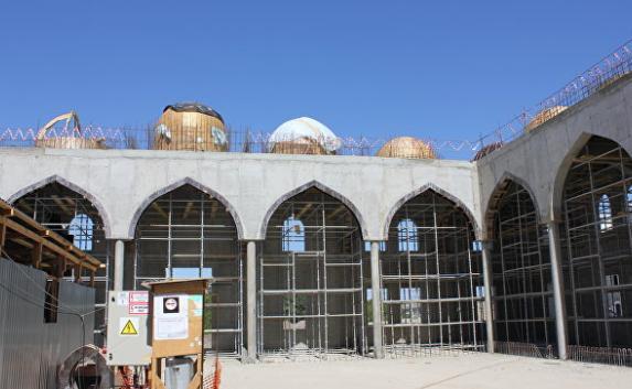 Строительство соборной мечети в Крыму идёт ускоренными темпами