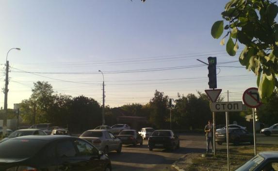 В Симферополе закрыли поворот на проспект Победы с 7 улиц 