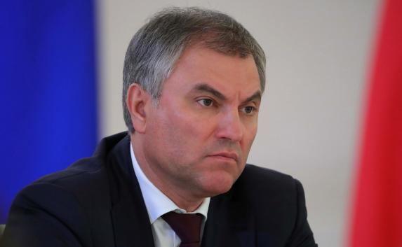 Вячеслав Володин выступил против запретов по вопросу криптовалют