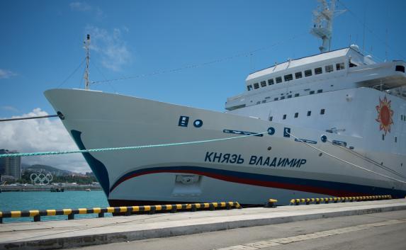 Первый круиз на лайнере «Князь Владимир» запланирован на 29 апреля 2018 года