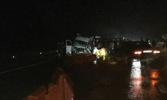 В Марий Эл при столкновении маршрутки и «КамАза» погибли 14 человек