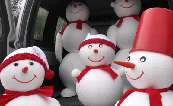 Парад снеговиков пройдёт в Евпатории в канун Нового года