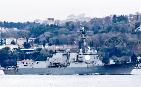 Американский эсминец «Джеймс Уильямс» вошёл в Чёрное море (фото)