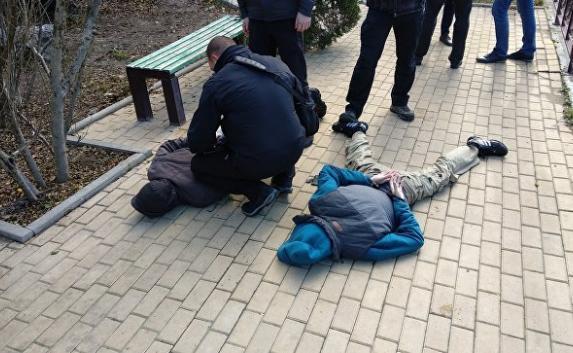 Наркодилера с материковой части  РФ задержали в Ялте (фото, видео)