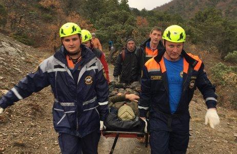 Туриста из Перми спасли в крымских горах (фото)