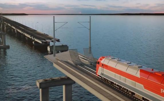 В Керчи дали старт строительству ж/д тоннеля для Крымского моста (видео)