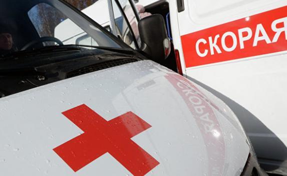 В Симферопольском районе перевернулся автобус, пострадали 7 пассажиров