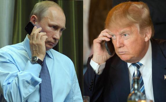 Путин поблагодарил Трампа за помощь в предотвращении теракта в Петербурге