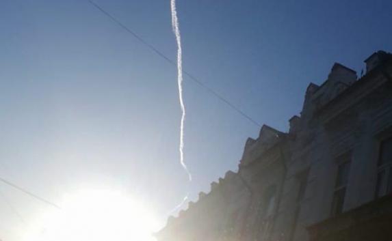 Крымчане приняли громкий  хлопок в небе за НЛО