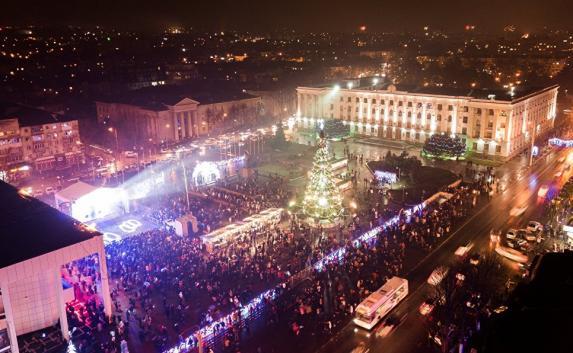 Как в Крыму встречали Новый год (фото, видео)