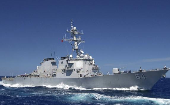 Эсминец США покинул акваторию Чёрного моря после учений с Украиной