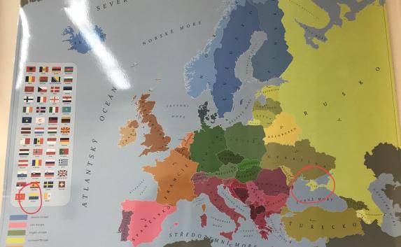 В чешских школах учатся по картам с российским Крымом