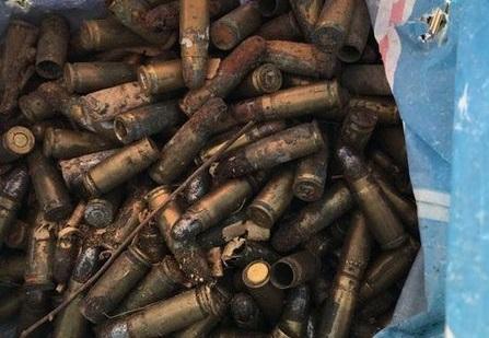 Боеприпасы времён ВОВ нашли в Армянске (фото)