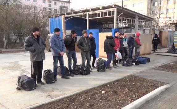 В Крыму детский сад строили 36 нелегалов из Украины (фото, видео)