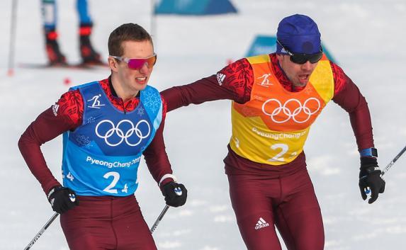 Российские лыжники завоевали серебро в эстафетной гонке на Олимпиаде