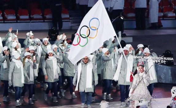 Российским олимпийцам не вернут флаг на закрытии ОИ-2018