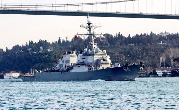 Американский эсминец заходил в Черное море чтобы испытать новое оружие (фото)