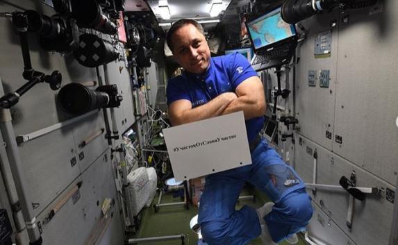 Севастополец Шкаплеров проголосовал за будущего президента в космосе (фото)