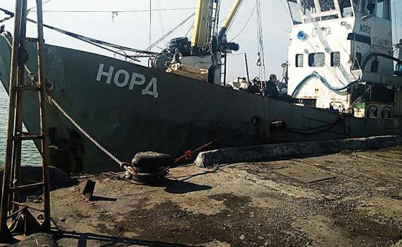 Киев наложил арест на российское судно «Норд»