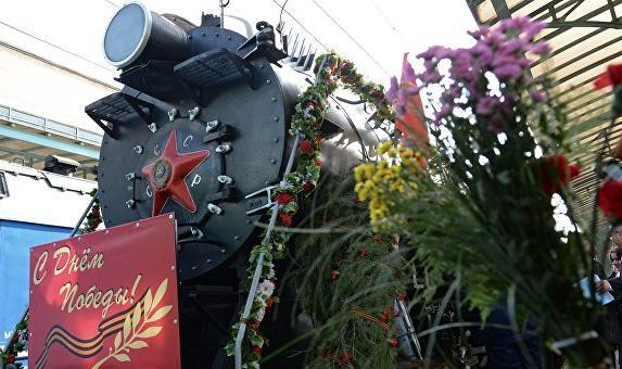 В день освобождения Евпатории от фашистов в город прибудет «Поезд Победы» (фото, видео)