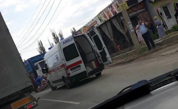 В Приморском грузовик на пешеходном переходе сбил 10-летнего мальчика (дополнено)