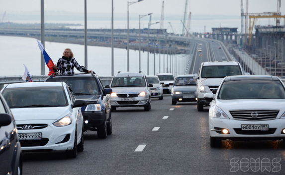 Со дня открытия Крымский мост принял 500 000 машин