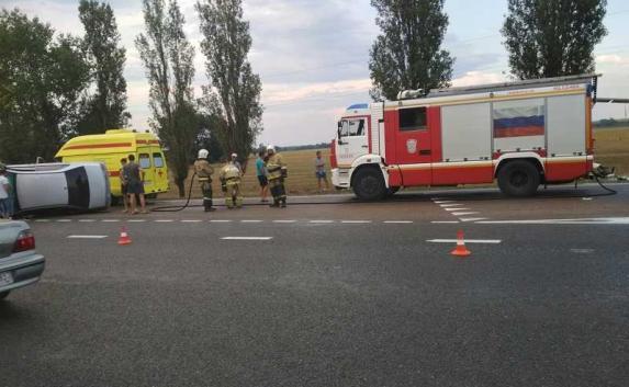 В автокатастрофе на трассе «Джанкой — Симферополь» погибли два человека (фото)