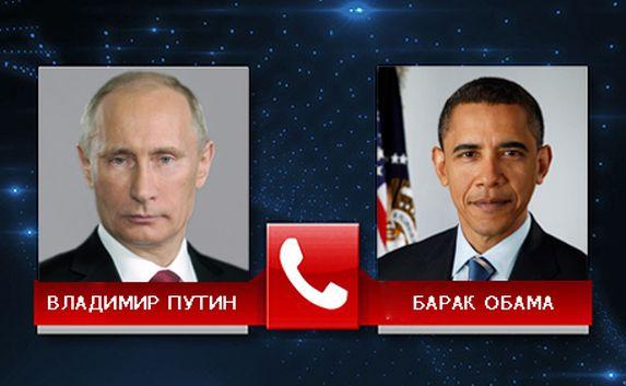 Путин и Обама по телефону обсудили проблему Украины