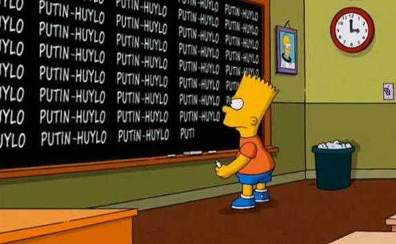 Заставка к «Симпсонам» с Путиным оказалась фейком
