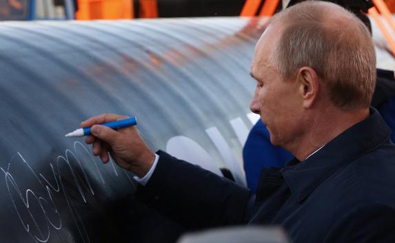 Путин запустил «Силу Сибири»